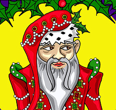 Followed exclusively by Santa Helpers, Elves, Angels, and good little girls & boys.. and a couple of stupid Hicks..