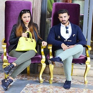 Martina and Salvatore ( @ger93GERVASI ) will help you with your look.