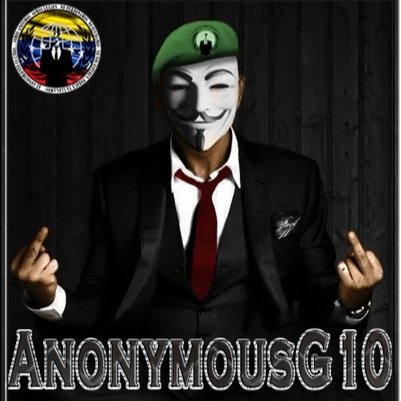 AOV - Guerrero de la legion de Anonymous Venezuela. We are Anonymous We are Legion. We do not forgive. We do not forget. Exp3ct Us.