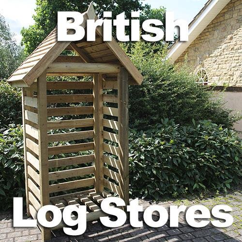 Quality #handmade log stores delivered nationwide. Keep your #firewood dry and ready for burning!