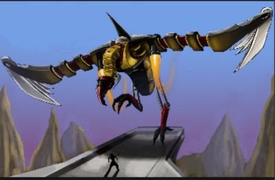 Robot. Configuration: Predator and tracker. Weapons: lazer, missile an scanner. Master: Dr Eggman Negga.