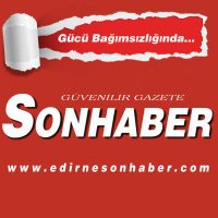 SONHABER Gazetesi (@edirnesonhaber) 's Twitter Profile Photo