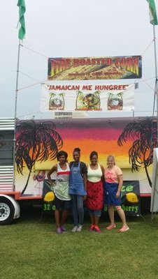 JmaicanMeHungry's profile picture. A Caribbean inspired truck bringing you homemade savory, sweet, and spicy yumminess. After tasting our amazing concoctions, new friends say, Jamaican Me Happy!