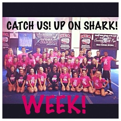 Shark Week Show of Cheer Extreme and Cheer Extreme Coaches! Stay tuned!