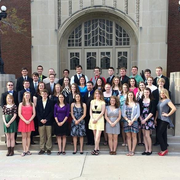 Gamma Pi Chapter of Kappa Kappa Psi at Purdue University.