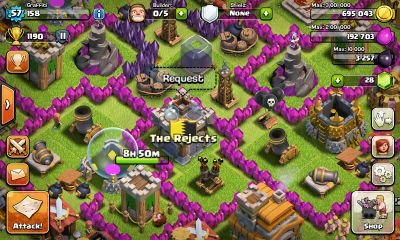 This is the twitter page for The Rejects. We are a Clash of Clans clan ready for action. 1000 Trophies to join, TH6 (Developed), and lvl 50+
