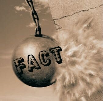 Here is where you'll find the Hard Hitting, Factual, Verifiable, Concrete Facts about All and Everything.
