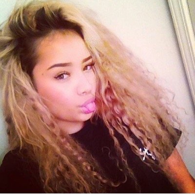 just a good girl livin in a bad world; New twitter so follow me (single)