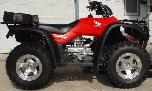 I ride red. It's a Honda.