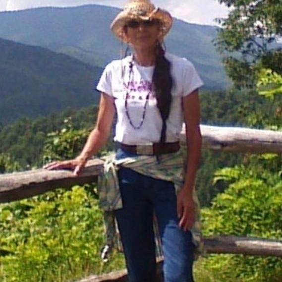 Mountaineer, hiking the Smoky Mountains. I`m a very tall lady 6`2  Wife,Mother, Grandmother, Work for self, Buy my art & photos @ website , 3