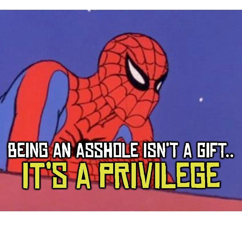 Awesome man-spider your boyfriend wishes he was.