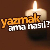 Yazmak Ama Nasıl? (@nasilyazmak) Twitter profile photo