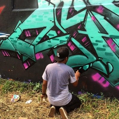 Graffiti artist, street dealer, founder of @MDFKstudio