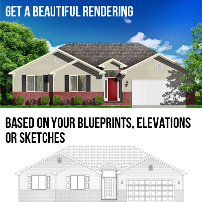 We're making renderings available to everyone (residential & commercial)! Follow us to get renderings for just $150!