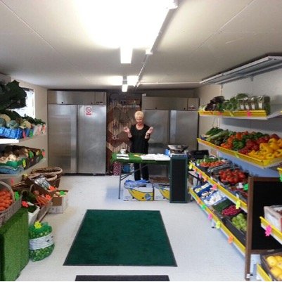 Local fruit and veg brought to you by Maureen at Wicks Farm.