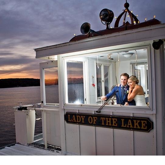 Public Tours and Private Charters on Geneva Lake in Lake Geneva, Wisconsin.