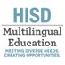 HISD Multilingual (@HISDMultiPrgms) Twitter profile photo