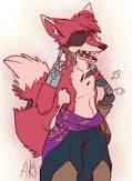 I'm foxy the fox! I'm here to kill you! You left me here to rust~ you won't be safe now that I'm around