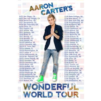 Welcome to the Official Missouri Aaron Carter Street Team. Make Sure to check out AC on tour in a city near you! http://t.co/9sLnHgJnkq #ACWWT #OohWee