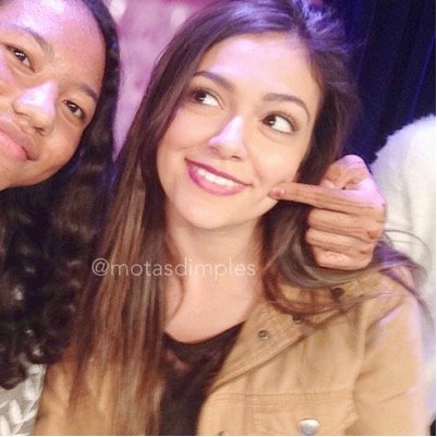 I TOUCHED BETHANY'S DIMPLE LOL