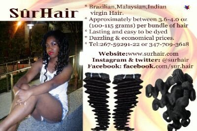 100% Brazilian,Indian and Malaysian human virgin hair. Approximately between 3.6-4.0 ounces. Lasting and can be bleached and dyed. Economical price .