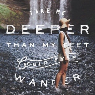 My hope is in Jesus and his great love. Coffee & Chacos & People