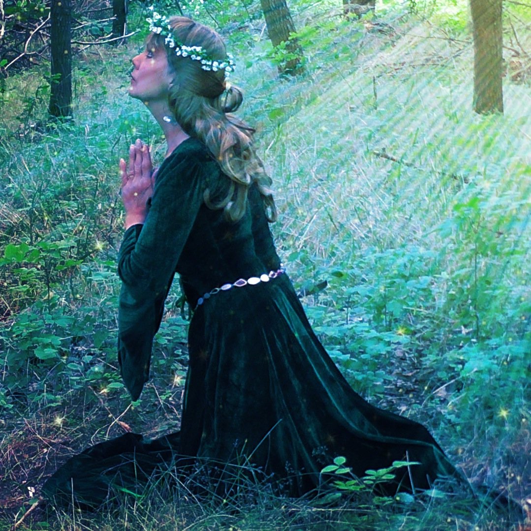 Lady Dawn = Vocals, Bodhran, lyrics.
Father         = Keyboard, bass, acoustic guitar, Master Composer, arrangements, lyrics & Musical Director