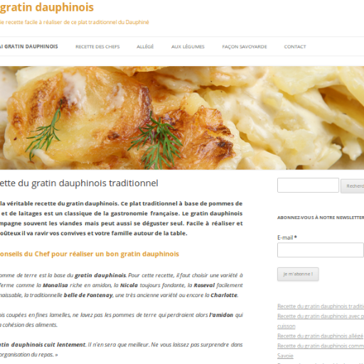 Un classique de la gastronomie française : la véritable recette du gratin dauphinois, de nombreuses variantes et astuces.