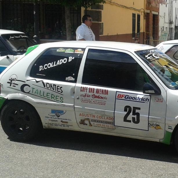 Copiloto del campeonato de España de rallyes 
Extremadura rallye team