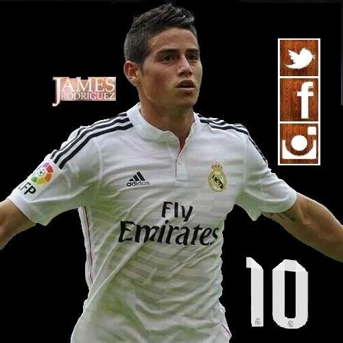 fans de @jamesdrodriguez jugador de @realmadrid y @FCFSeleccionCol !Si crees en ti, ni el cielo será tu limite. BIENVENIDOS