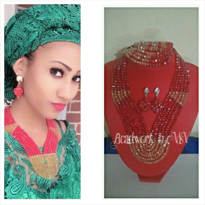 We specialise in the designing and making of
exclusive hand made beaded jewelry for your
special occassions such as traditional weddings,birthdays,namings,etc