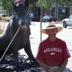 Services for visually impaired and Razorback fan!