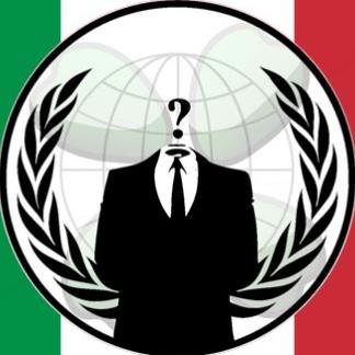 I'm an #Anonymous h4cktivist, Italian.