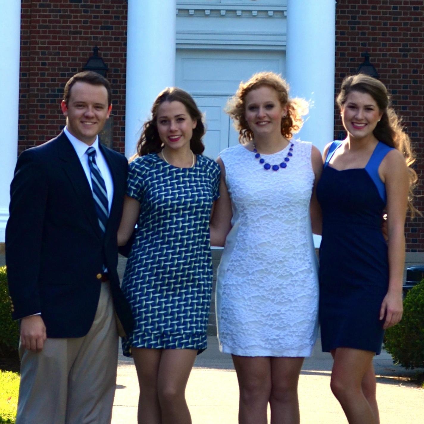 Together, our class makes one Kentucky blue. Let's use our blue to make a better tomorrow, and vote Fain, Hall, Hackman and Mattingly to the Freshman Senate.