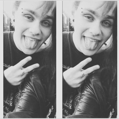 I love this band, they think they're punk rock