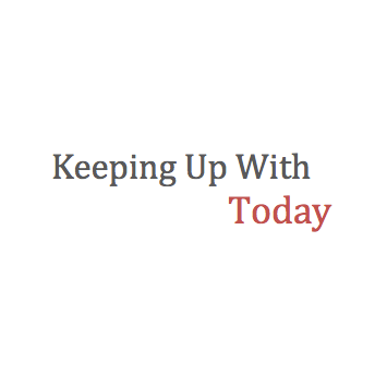 Sharing important news, informing people of what is going on in the world. Starting discussions. Instagram: Keepingupwithtoday E-mail: keepingupwithtoday@gmai