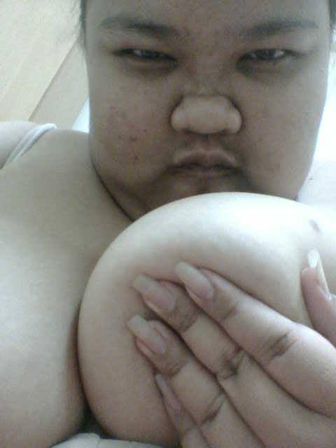Love bbw fat chubby boobs