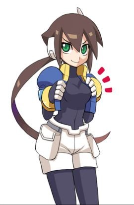 wielder of the model zx, second in command of the guardian ship, Ailes the name!