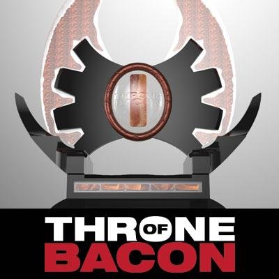 Michael O. Taylor. Craftsman of Bacon. I am your Baconsmith. The Throne of Bacon is a an epic tribute to Bacon.