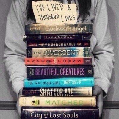 ✨A reader lives a thousand lives before he dies. The man who never reads lives only one✨