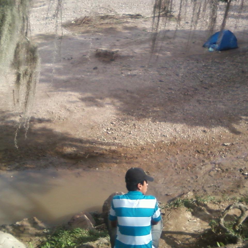 en el rio