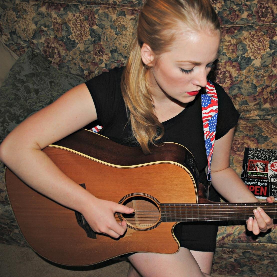 Student of advertising, design, and all things pretty by day. Singer/songwriter + cover artist by night. [photo cred: Jess Rumoro]
