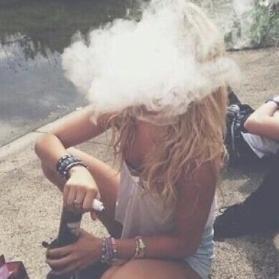 Good girl, bad habits.