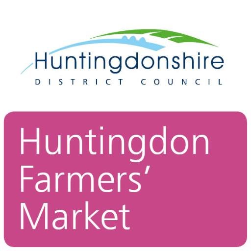 Farmers' Market run by Huntingdonshire District Council held fortnightly in the market square Huntingdon 8am-2pm selling fresh, local produce.