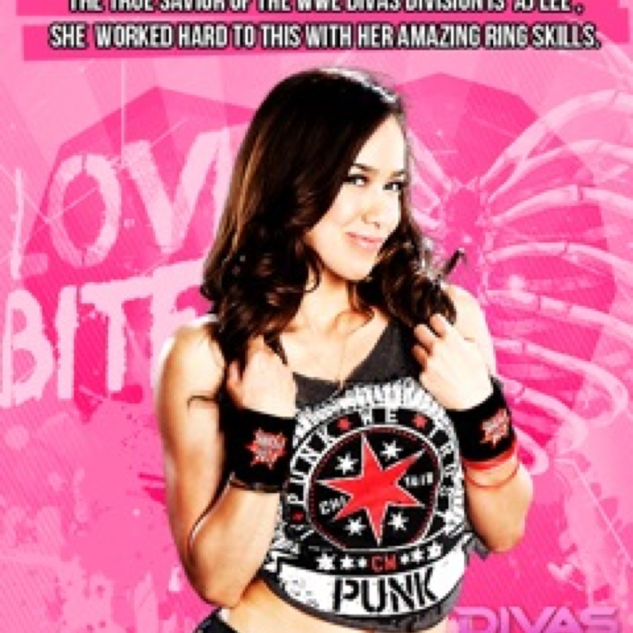 Proudly fan of AJ Lee