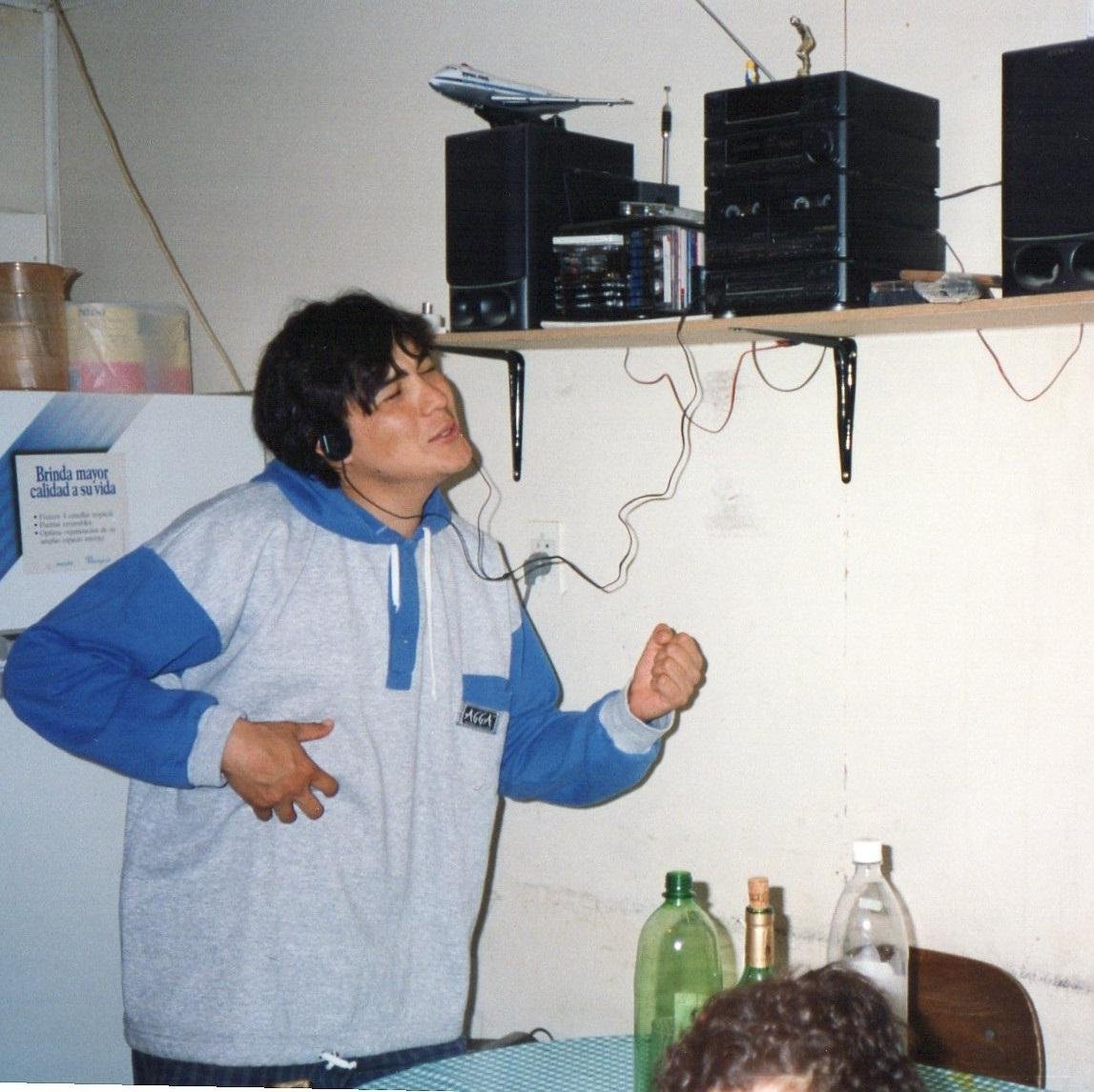 Mi vocación en la vida es ser dibujante en la radio.