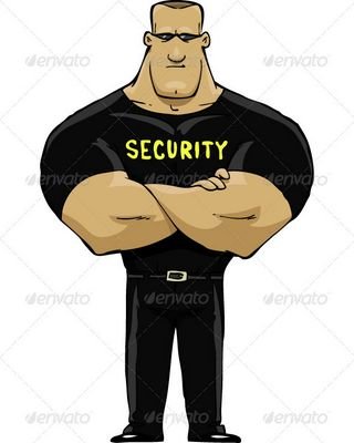 Beveiliger / Portier / Persoonsbeveiliger / Kickbokser . Securityguard / Bouncer*Doorsman / Personal bodyguard / Kickboxer