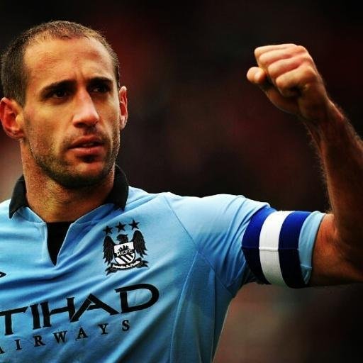 Basking in the magnificence of Martin Demichelis's offside trap.