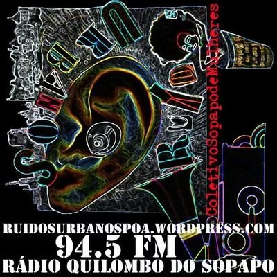 Programa de rádio visual transmitido pela rádio comunitária do Quilombo do Sopapo