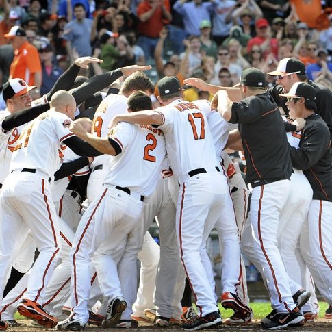 An Orioles fan in southern California!